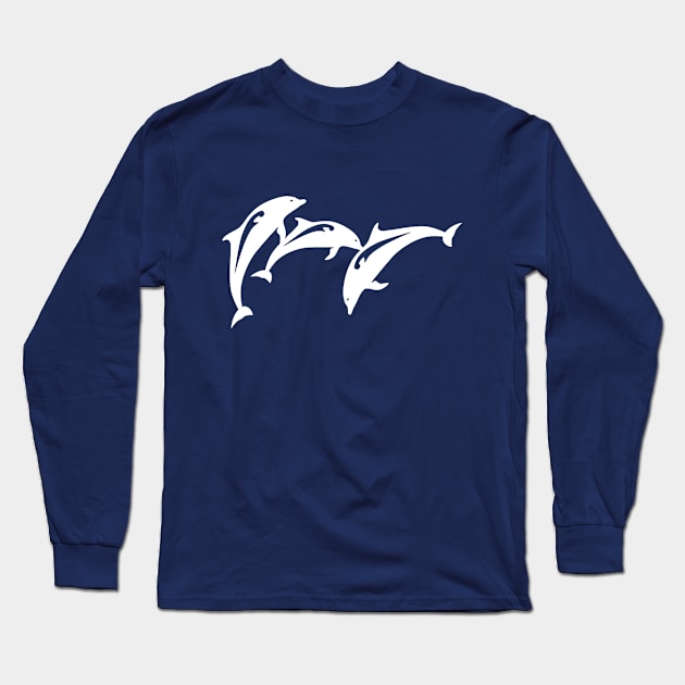 Dolphins Long Sleeve T-Shirt by halazidan